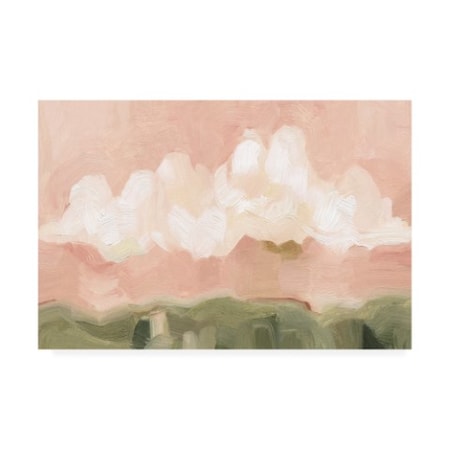 Emma Scarvey 'Pink Haze Sunset Ii' Canvas Art,12x19